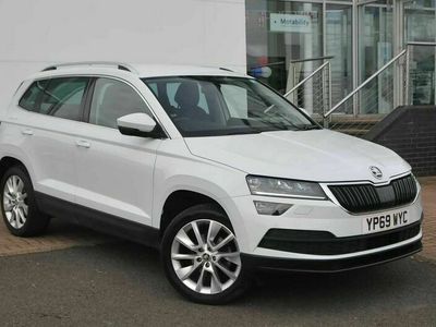 Used Skoda Karoq SE 116 HP (85 kW) 2019 White SUV