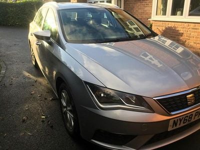 Used Seat Leon SE 115 HP (84 kW) 2019 Silver Estate