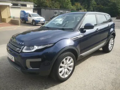 Used Land Rover Range Rover evoque SE 150 HP (110 kW) 2017 Blue SUV