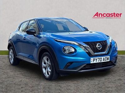 Used Nissan Juke Acenta 114 HP (83 kW) 2020 Blue SUV