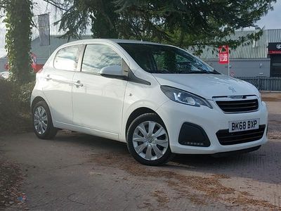 Used Peugeot 108 Active 72 HP (52 kW) 2018 White Hatchback