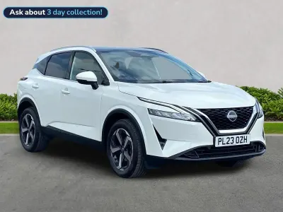 Used Nissan Qashqai N-Connecta 2023 White SUV