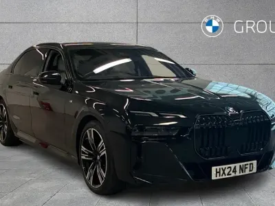 Used BMW 750e M Sport 489 HP (359 kW) 2024 Black Sedan