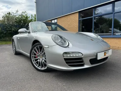 Used Porsche 911 Carrera 4S Cabriolet 2009 Silver Cabriolet