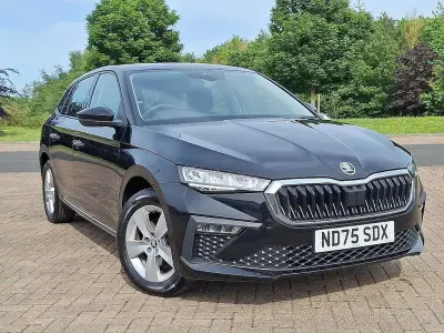 Used Skoda Scala SE 85 HP (62 kW) 2025 Black magic pearl effect Hatchback
