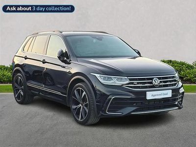 Used VW Tiguan R-line 150 HP (110 kW) 2023 Black SUV