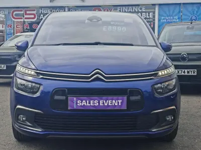 Used Citroën C4 SpaceTourer Flair 128 HP (94 kW) 2018 Blue MPV