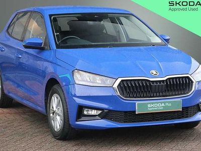Used Skoda Fabia Comfort 95 HP (69 kW) 2023 Energy blue Hatchback