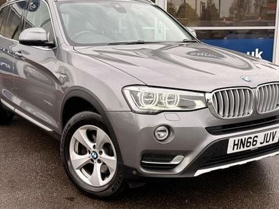 Grey Used 2017 BMW X3 xLine SUV | £17,885 (Fair price)