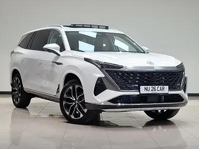 New MG MGS9 299 HP (219 kW) 2026 White SUV