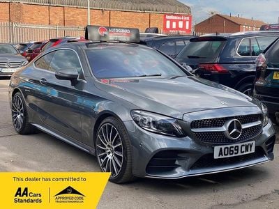 Used Mercedes C300 AMG Line Premium 2019 Grey Coupe