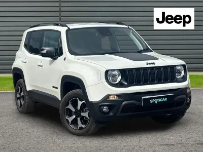 Begagnad Jeep Renegade Trailhawk 237 HK (174 kW) 2022 Vit SUV