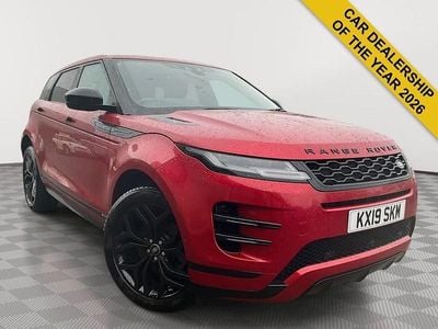 Used Land Rover Range Rover evoque SE Dynamic 240 HP (176 kW) 2019 Red Estate