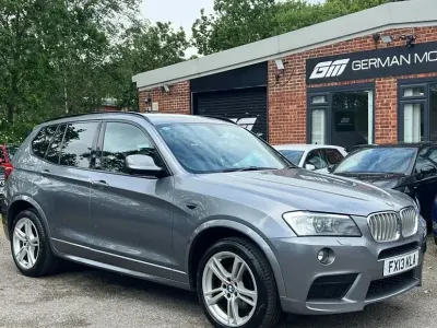 Used BMW X3 M Sport 258 HP (189 kW) 2013 Grey SUV