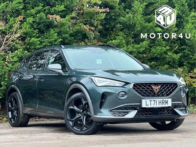 Used Cupra Formentor 204 HP (150 kW) 2021 Green SUV