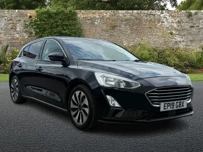 Used Ford Focus Zetec 100 HP (73 kW) 2019 Black Hatchback