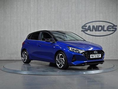 Used Hyundai i20 Ultimate 100 HP (73 kW) 2022 Blue Hatchback