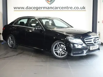 Used Mercedes E250 AMG line 211 HP (155 kW) 2015 Black Sedan