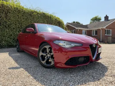 Used Alfa Romeo Giulia Veloce 280 HP (205 kW) 2017 Red Sedan