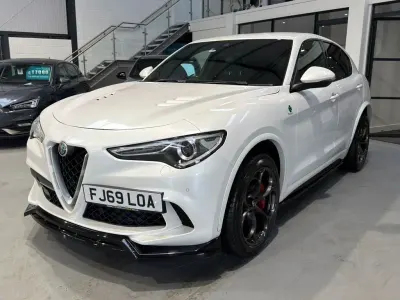Used Alfa Romeo Stelvio Quadrifoglio 510 HP (375 kW) 2019 White SUV