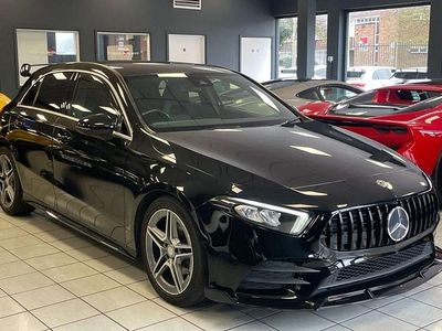 Used Mercedes A180 AMG line 2020 Black Hatchback