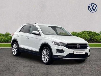 White Used 2021 VW T-Roc SEL SUV | £17,290 (Fair price)