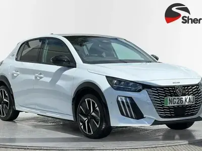 New Peugeot e-208 Premium 100 kW (136 HP) 2026 Okenite white Hatchback