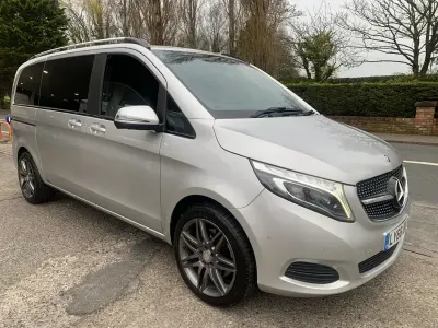 Używany Mercedes V220 2017 Srebrny Minivan