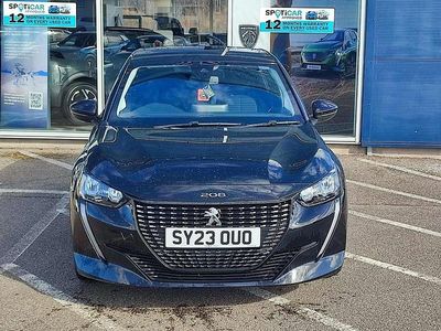 Used Peugeot 208 Active+ 73 HP (53 kW) 2023 Black Hatchback