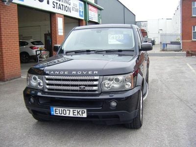 Black Used 2007 Land Rover Range Rover Sport HSE SUV | £4,995