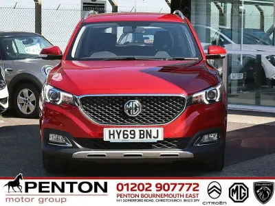 Used MG ZS Excite 106 HP (77 kW) 2019 Red SUV