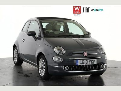 used Fiat 500C 1.2 LOUNGE EURO 6 (S/S) 2DR PETROL FROM 2018 FROM EPSOM (KT17 1DH) | SPOTICAR