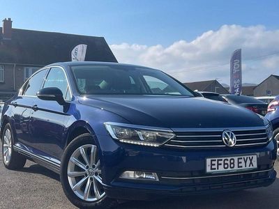 Used VW Passat Business 150 HP (110 kW) 2018 Blue Sedan