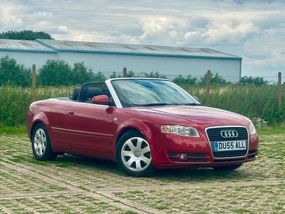 Used Audi A4 Cabriolet 2006 Red Cabriolet