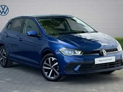 Used VW Polo Match 94 HP (69 kW) 2026 Blue Hatchback