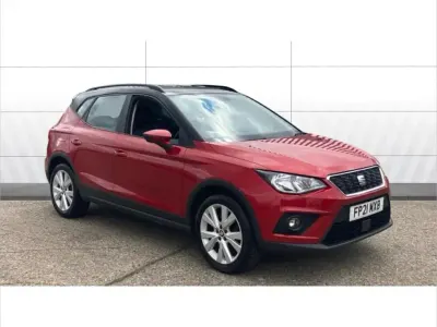 Used Seat Arona SE Technology 95 HP (69 kW) 2021 Red SUV