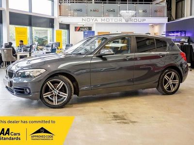 Used BMW 118 Sport Line 150 HP (110 kW) 2017 Grey Hatchback