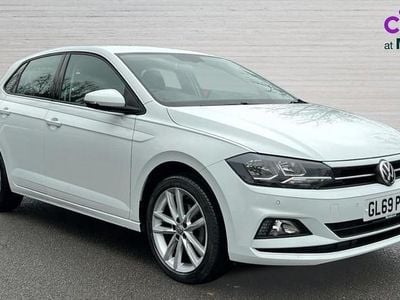 Pure white Used 2020 VW Polo SEL | £13,490 (Good price)