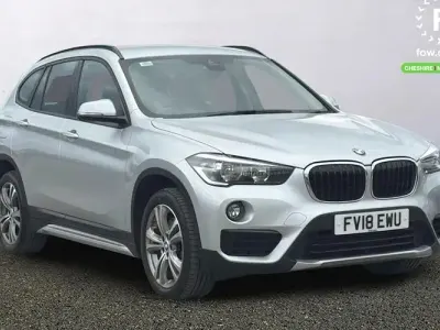 Used BMW X1 Sport Line 190 HP (139 kW) 2018 Silver SUV