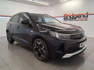 Used Vauxhall Grandland X Ultimate 128 HP (94 kW) 2022 Black SUV
