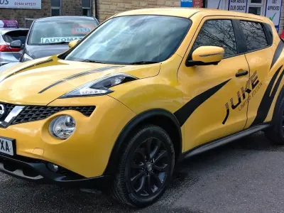 Used Nissan Juke Tekna 2015 Yellow SUV