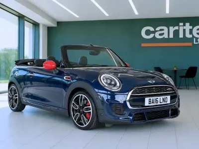 Second-hand Mini John Cooper Works Cabriolet 2016 Albastru Cabrio