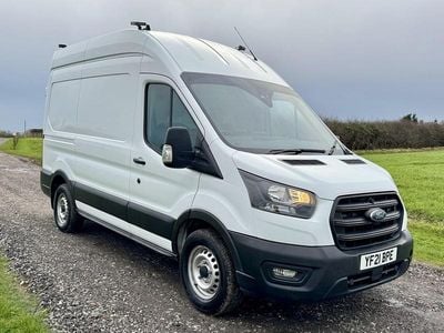 Used Ford Transit 130 HP (95 kW) 2021 White Van
