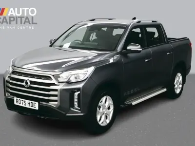 New KGM Musso 202 HP (148 kW) 2025 Grey Pickup