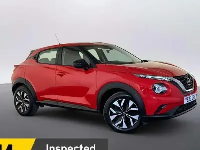 Used Nissan Juke Acenta 114 HP (83 kW) 2023 Red SUV