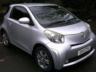 Silver Used 2011 Toyota iQ Hatchback | £5,495 (Fair price)
