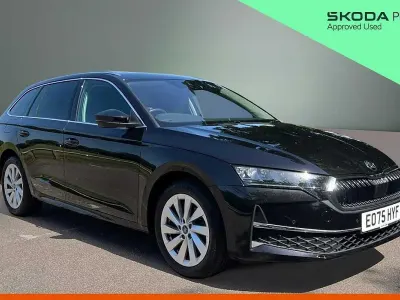 Used Skoda Octavia SE L 147 HP (108 kW) 2025 Black Estate