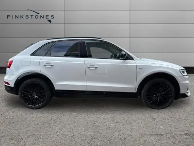 Used Audi Q3 Black Edition 150 HP (110 kW) 2018 White SUV