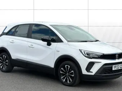 Used Vauxhall Crossland Design Edition 110 HP (80 kW) 2022 White SUV