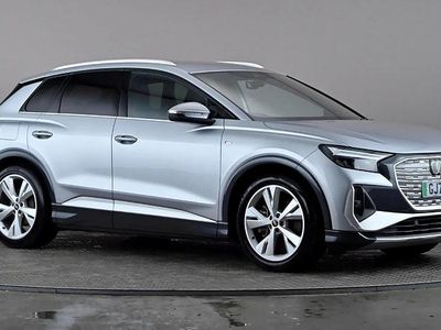 Used Audi Q4 e-tron S-Line 150 kW (204 HP) 2021 Silver SUV
